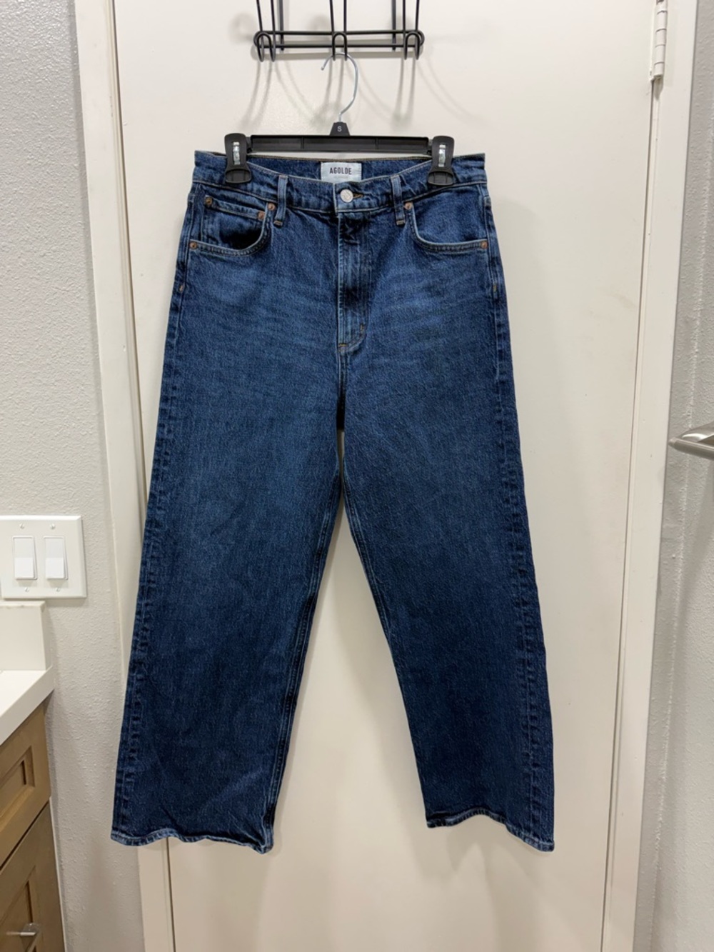 Agolde Indigo Ren High Rise Jeans